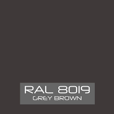RAL 8019 Grey Brown tinned Paint